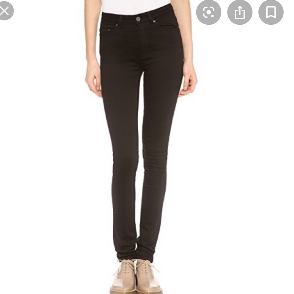 ACNE Pin Jeans Black